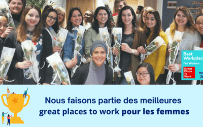 Sqorus dans le palmarès Best Workplaces for Women 2020