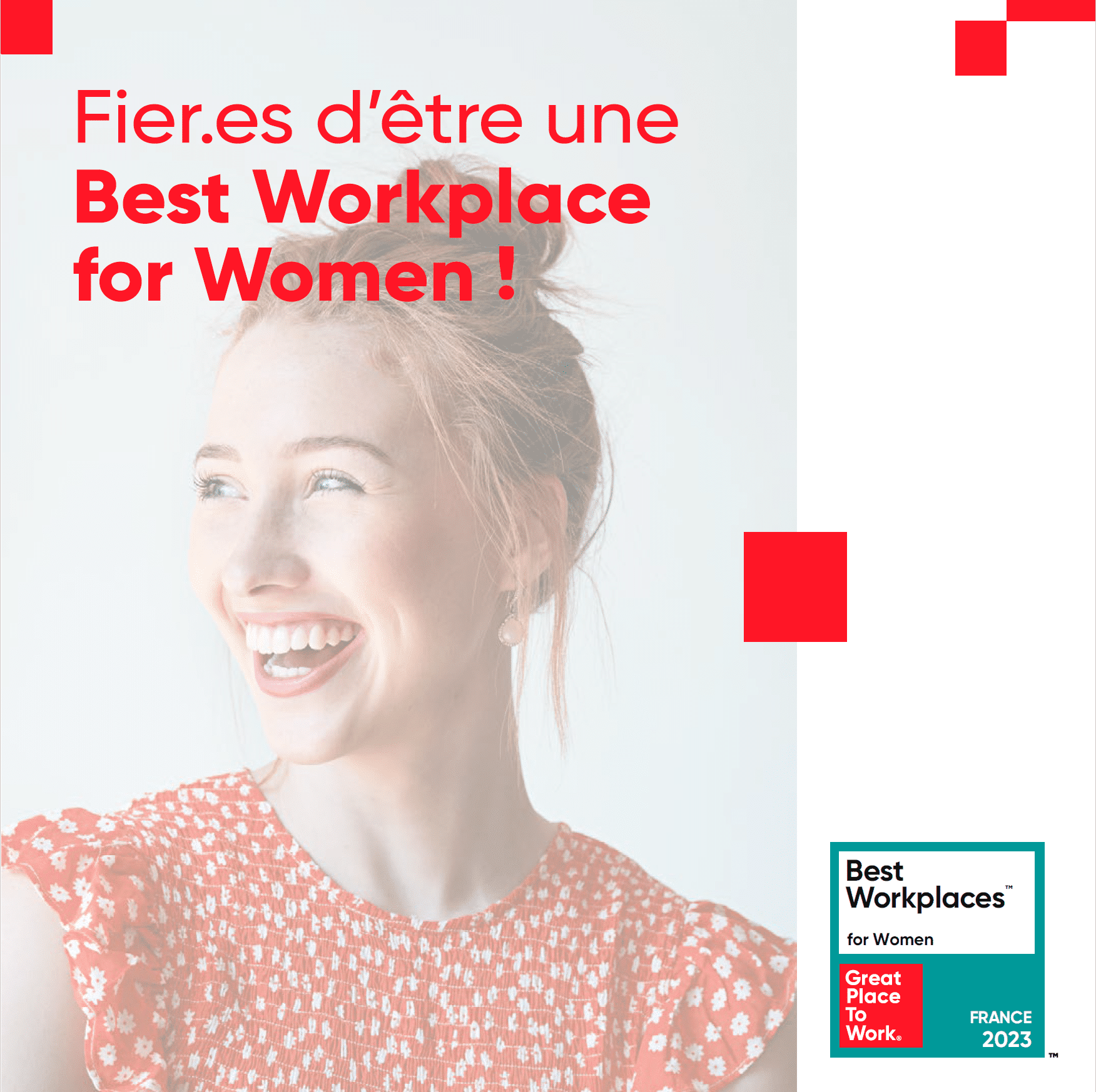 Logo SQORUS et Best Workplace for women 2023